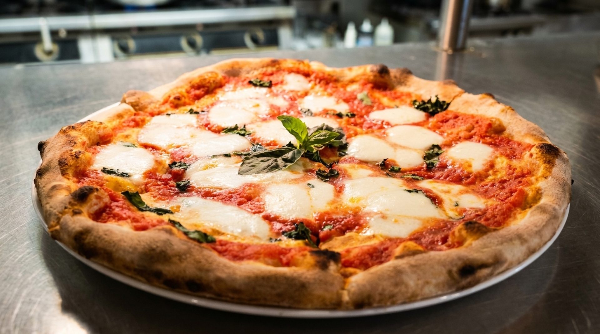 From the brick oven