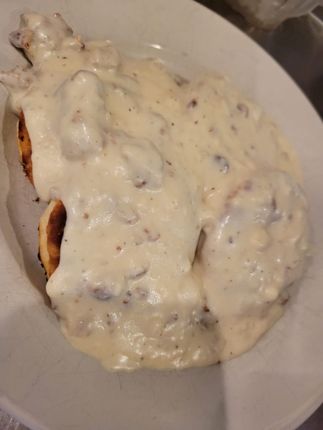Sausage Gravy.