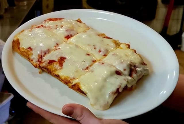 Personal Cheese Pizza.