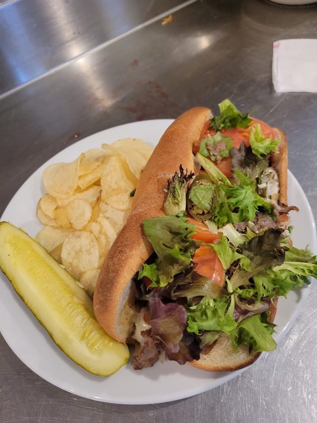 Steak & Cheese Sub.