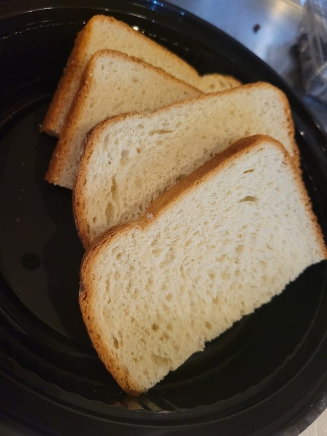 2 Pieces of Toast.
