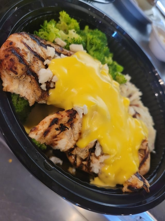 Chicken Oscar.