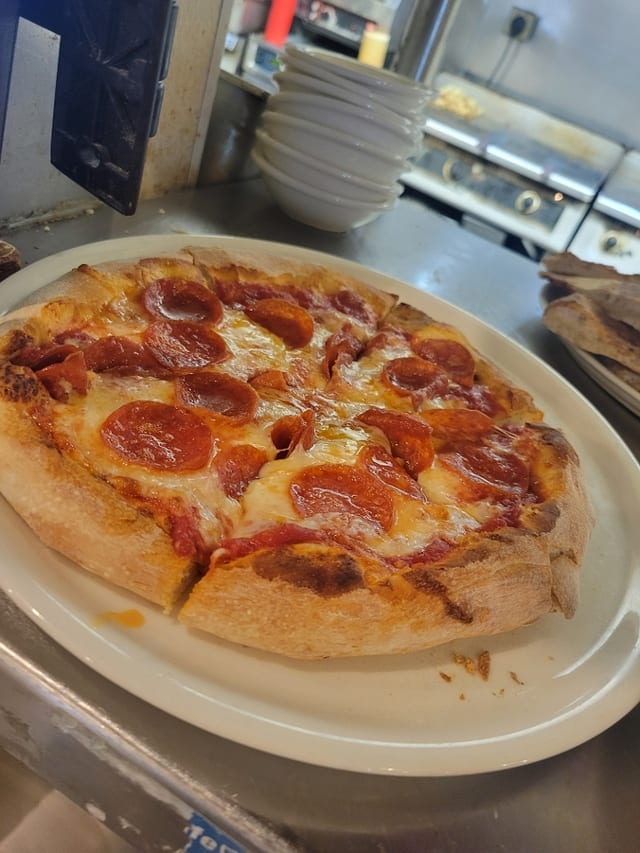 Kids Pepperoni Pizza.