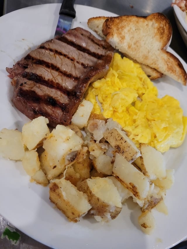 Steak & Eggs.