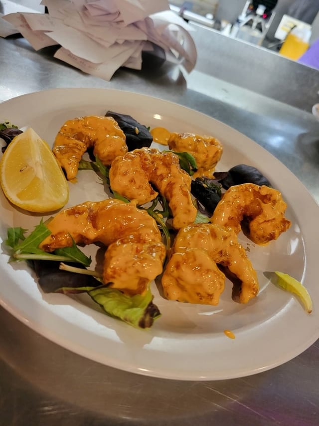 Boom Boom Shrimp.