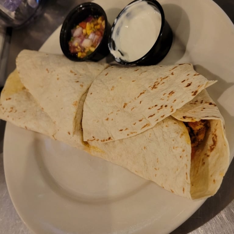 Delicious Breakfast Burrito