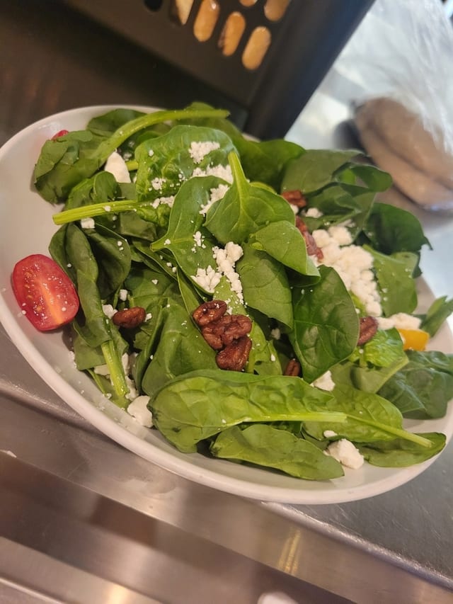 Lg Spinach Salad.