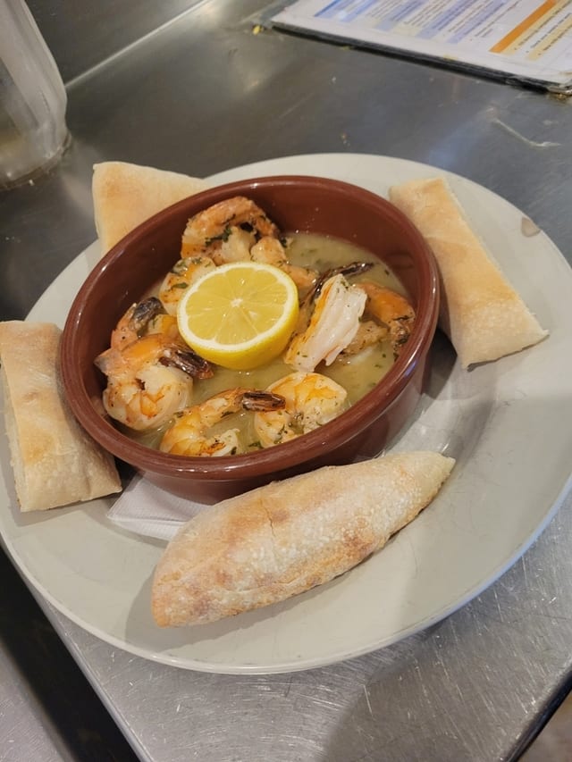 Lemon Garlic Shrimp.