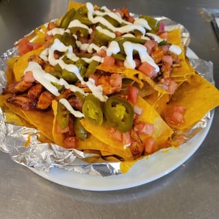 BBQ Chicken Nachos