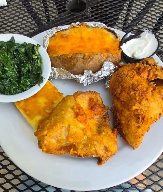 Fried Chicken White Meat.