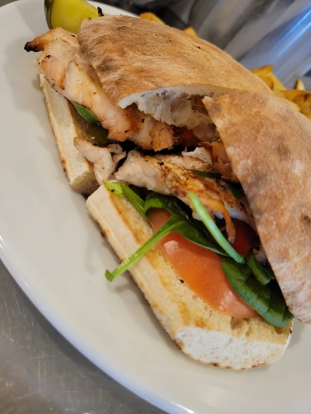 Inn Grilled Chicken Sandwich.