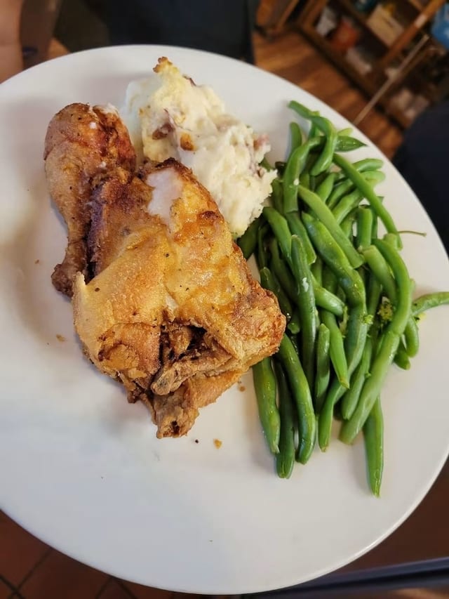 Fried Chicken Dark Meat.