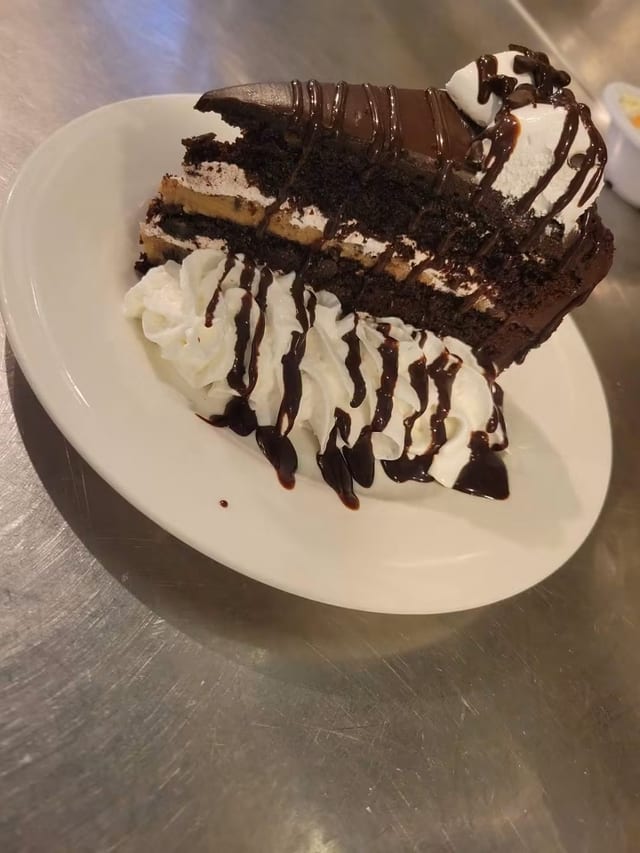 Marshmallow Cookie Dough Cake.
