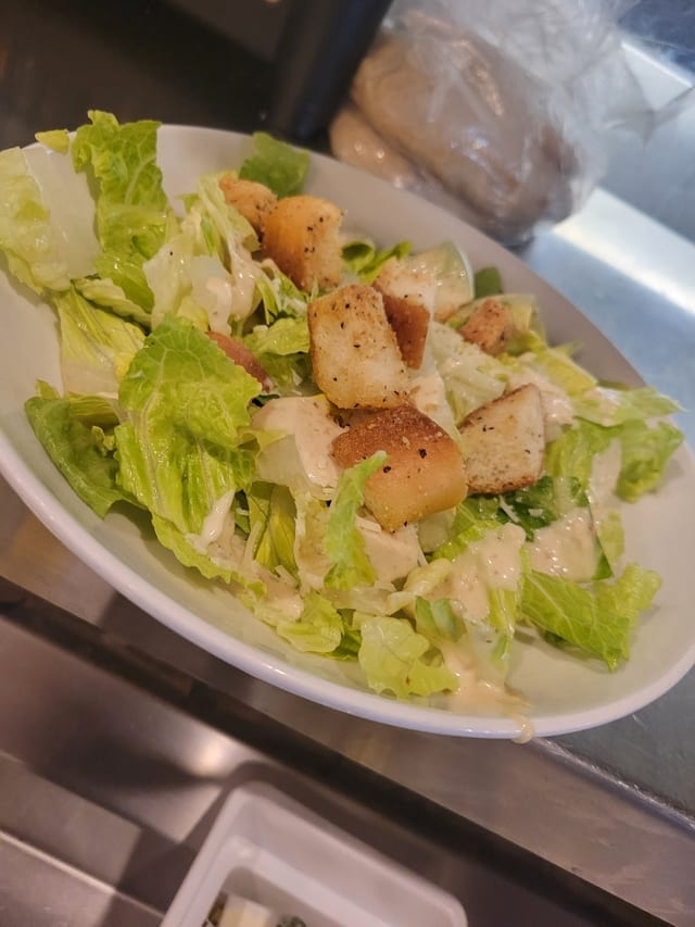Lg Caesar Salad.
