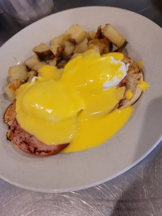 Eggs Benedict.
