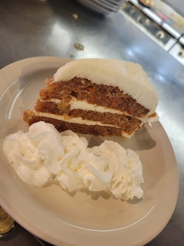 Carrot Cake.