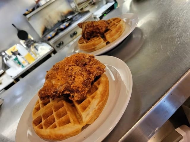 Chicken & Waffle.