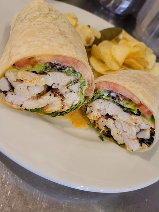 Buffalo Chicken Wrap.