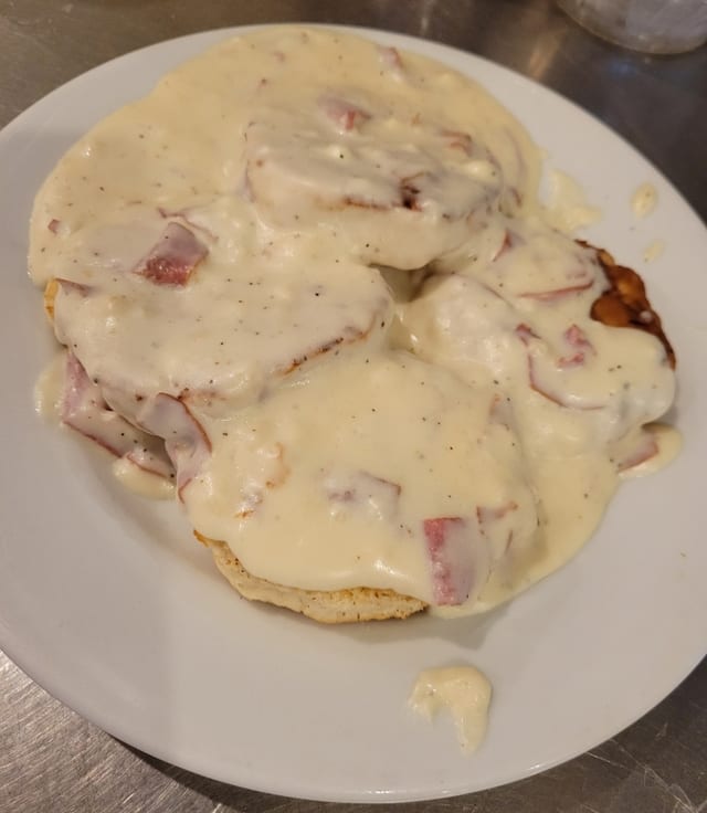 Creamed Chipped Beef.